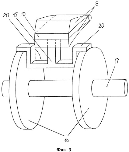 Роторный двигатель внутреннего сгорания (варианты) (патент 2506439)