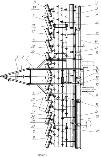 Комбинированный культиватор (патент 2421962)