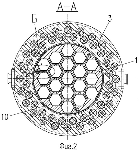 Транспортный упаковочный комплект для отработавших тепловыделяющих сборок ядерных реакторов (патент 2463677)