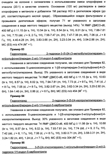 Производные индола, способ их получения (варианты), промежуточные соединения, используемые для их получения, фармацевтическая композиция содержащая их и их применение для лечения состояний, связанных с гликоген-синтазой-киназой-3 (патент 2338742)