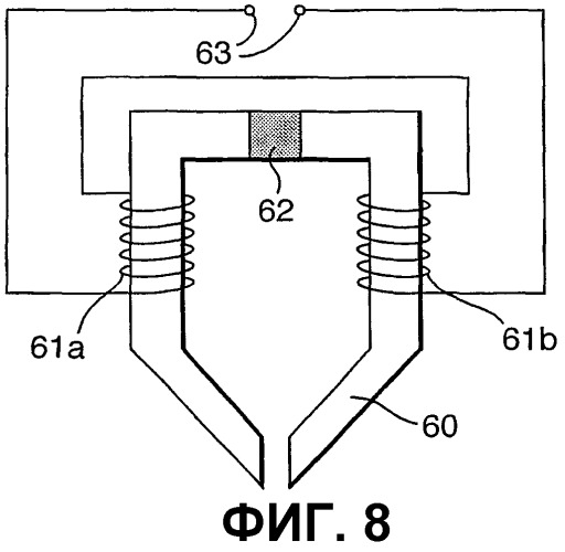 Устройство считывания магнитной нити (патент 2259594)