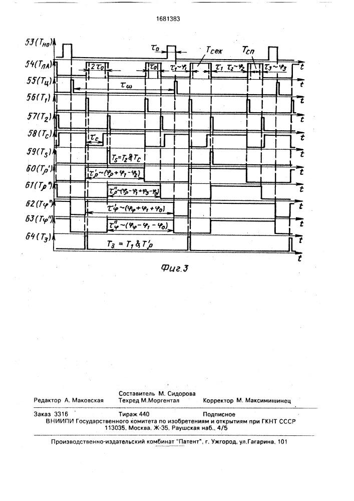 Преобразователь перемещения в напряжение (патент 1681383)