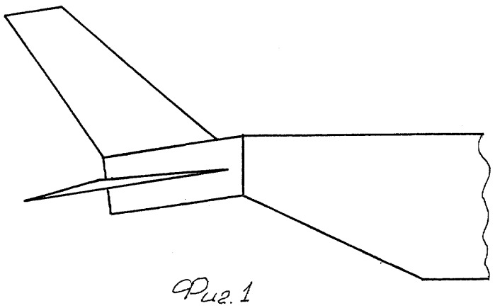 Цельноповоротное хвостовое оперение (патент 2411160)