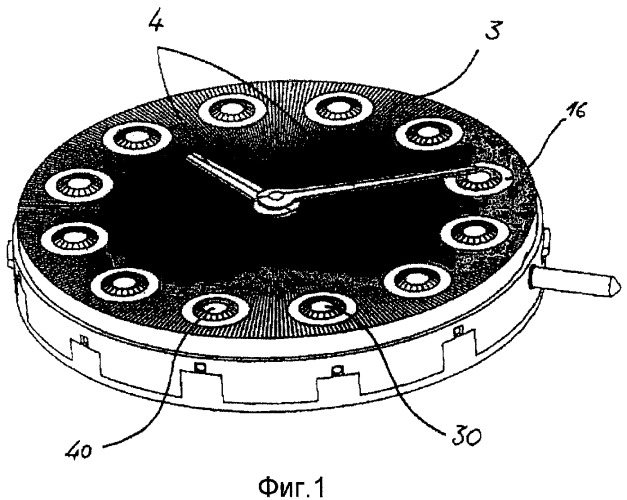 Часы с регулируемым часовым кругом (патент 2412457)