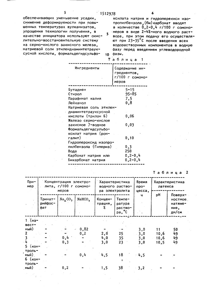 Способ получения сополимеров стирола (патент 1512978)