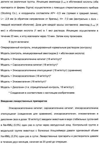 Производные сапогенина, их синтез, применение и способы, основанные на их применении (патент 2311423)