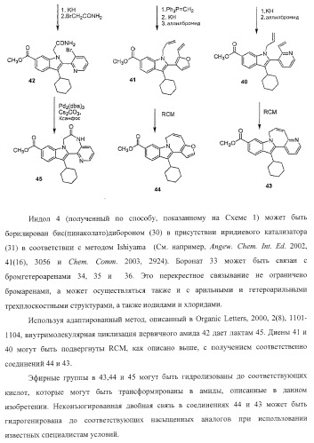 Ингибиторы репликации вируса гепатита с (патент 2387655)