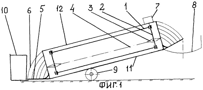 Подборщик плодов бахчевых культур (патент 2316934)