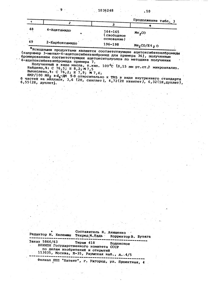 Способ получения производных 1-бензил-1,2,3,6- тетрагидропиридина или их фармацевтически приемлемых солей (патент 1036248)