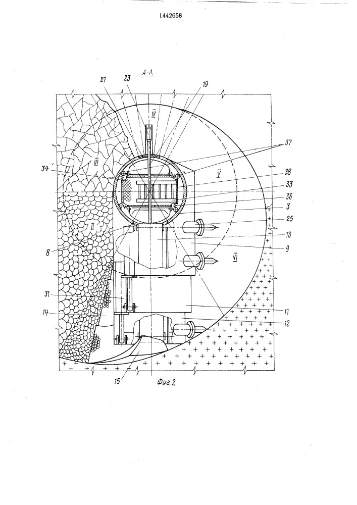 Устройство для разработки месторождений полезных ископаемых (патент 1442658)