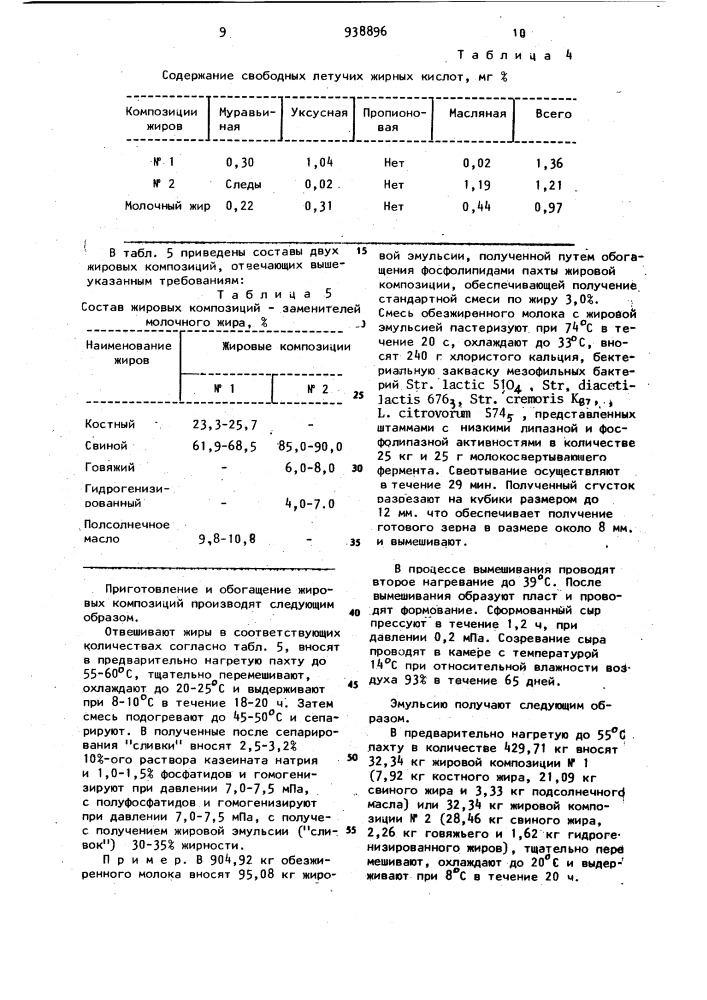 Способ производства сыра (патент 938896)