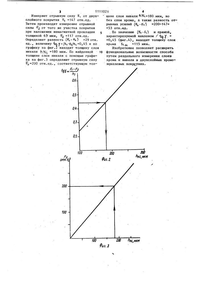 Способ измерения толщины покрытий (патент 1111021)