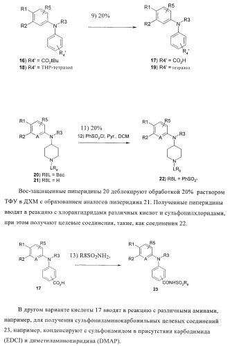 Ингибиторы фосфодиэстеразы 4, включая аналоги n-замещенного диариламина (патент 2388750)