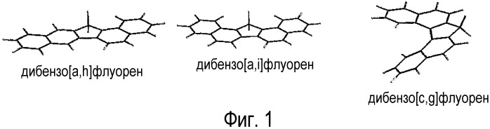 Дибензо[c,g]флуореновое соединение и органическое светоизлучающее устройство, использующее указанное соединение (патент 2447050)