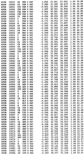 Кристаллическая структура фосфодиэстеразы 5 и ее использование (патент 2301259)