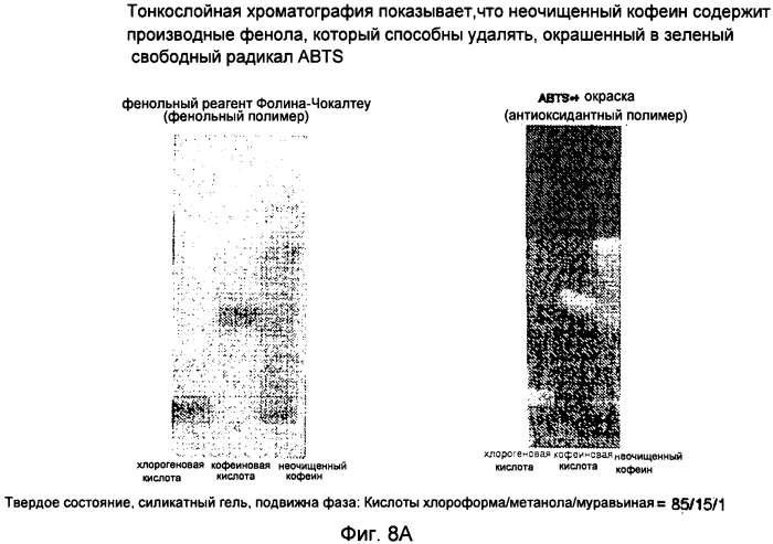 Комплекс неочищенного кофеина, улучшенные продукты питания с использованием комплекса неочищенного кофеина и способы их применения (патент 2557408)