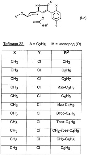 Цис-алкоксизамещенные спироциклические производные 1-h- пирролидин-2, 4-диона в качестве средств защиты от вредителей (патент 2340601)