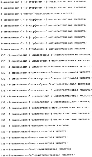 Производные прегабалина для лечения приливов (патент 2353358)