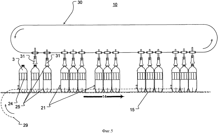 Устройство для образования упаковочных единиц (патент 2564390)