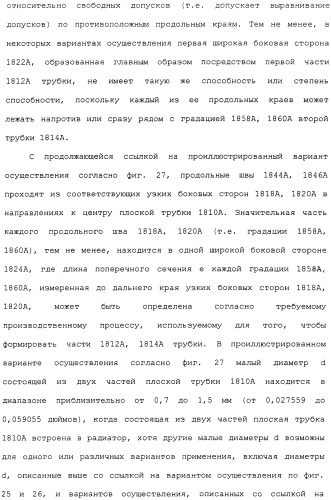 Плоская трубка, теплообменник из плоских трубок и способ их изготовления (патент 2480701)