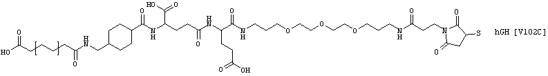 Гормоны роста с пролонгированной эффективностью in vivo (патент 2605627)