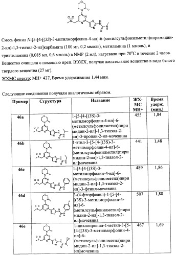 Производные морфолинопиримидина, полезные для лечения пролиферативных нарушений (патент 2440349)