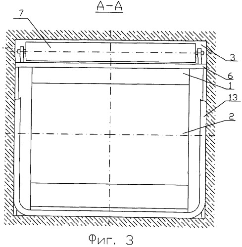 Защитный затвор подземного сооружения (патент 2459961)