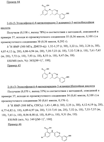 Производные азабифениламинобензойной кислоты в качестве ингибиторов dhodh (патент 2481334)