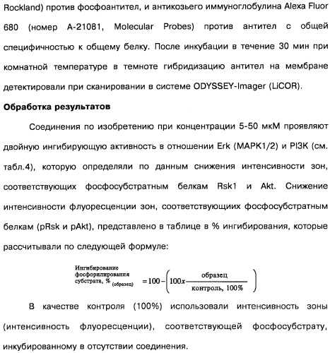 Фармацевтическая композиция и способ лечения или профилактики физиологических и/или патофизиологических состояний, ассоциированных с ингибированием киназ pi3k, у млекопитающих (патент 2487713)