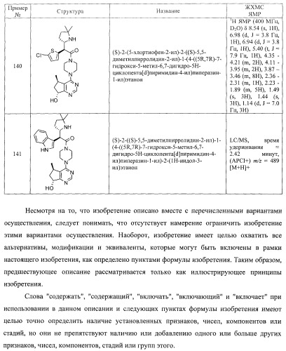 Пиримидилциклопентаны как ингибиторы акт-протеинкиназ (патент 2486181)