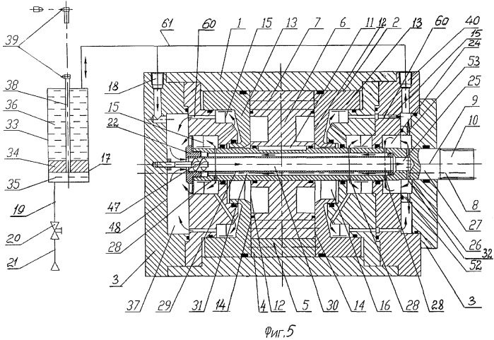 Способ смазки роторной машины с внутренним зацеплением и роторная машина с внутренним зацеплением (варианты) (патент 2286461)