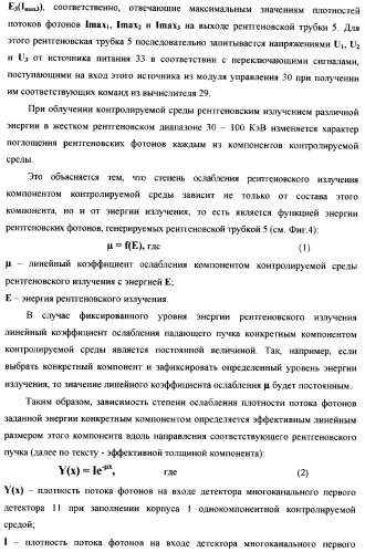 Рентгенофлуоресцентный анализатор компонентного состава и скорости трехкомпонентного потока (патент 2377546)