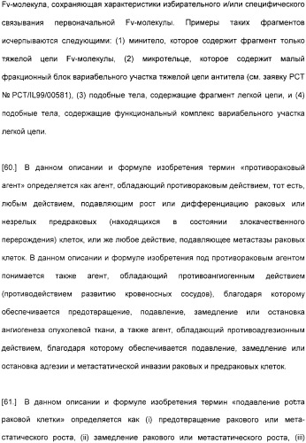 Специфические антитела человека для избирательной терапии рака (патент 2316564)