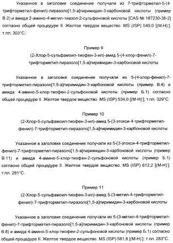 Производные пиразол-пиримидина в качестве антагонистов mglur2 (патент 2402553)