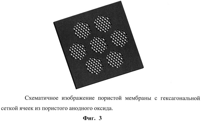 Способ получения гибкой нанопористой композиционной мембраны с ячеистой структурой из анодного оксида металла или сплава (патент 2545887)