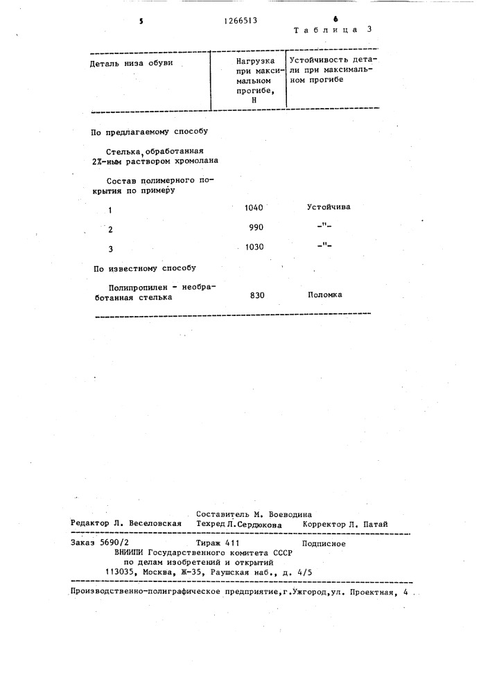 Способ изготовления детали низа обуви (патент 1266513)