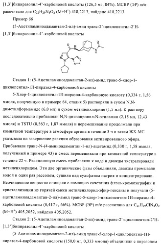 Пиразолы в качестве ингибиторов 11-бета-hsd-1 (патент 2402517)