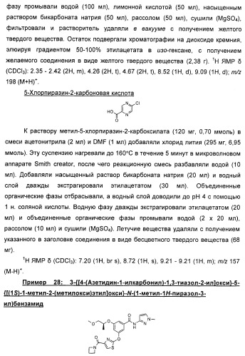 Производные гетероарилбензамида для применения в качестве активаторов glk в лечении диабета (патент 2415141)