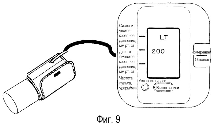 Электронный сфигмоманометр, подтверждающий утечку воздуха (патент 2517584)