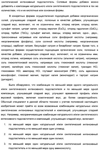 Интенсивный подсластитель для гидратации и подслащенная гидратирующая композиция (патент 2425590)