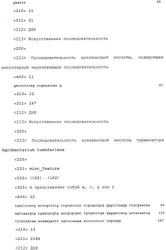 Продуцирование высокоманнозных белков в растительных культурах (патент 2535342)