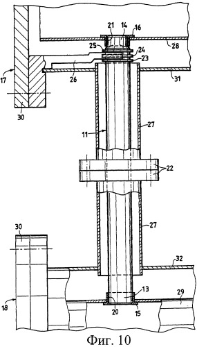 Огнепроводное устройство для некольцевых камер сгорания газовой турбины (патент 2267711)