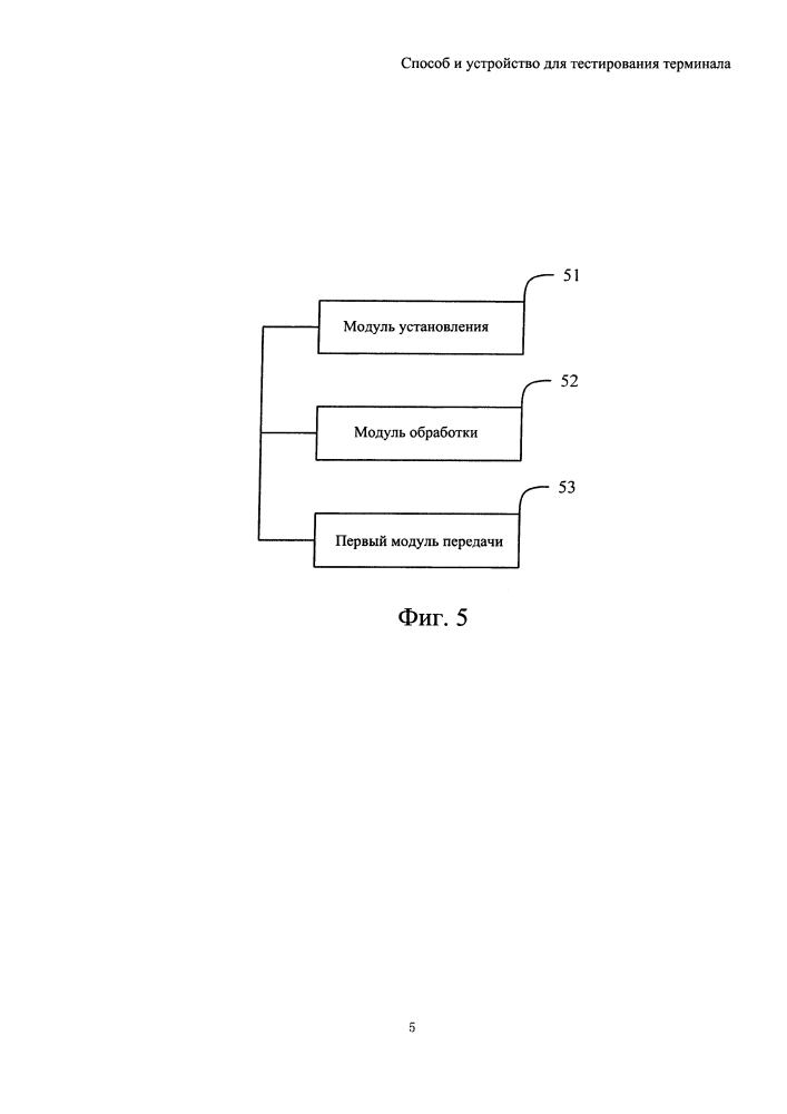 Способ и устройство для тестирования терминала (патент 2636695)