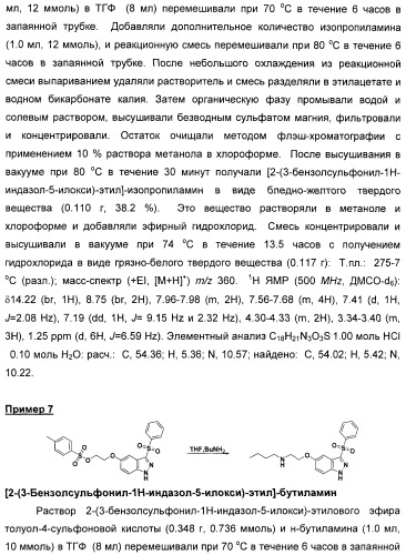 Производные замещенного-3-сульфонилиндазола в качестве лигандов 5-гидрокситриптамина-6 (патент 2429231)