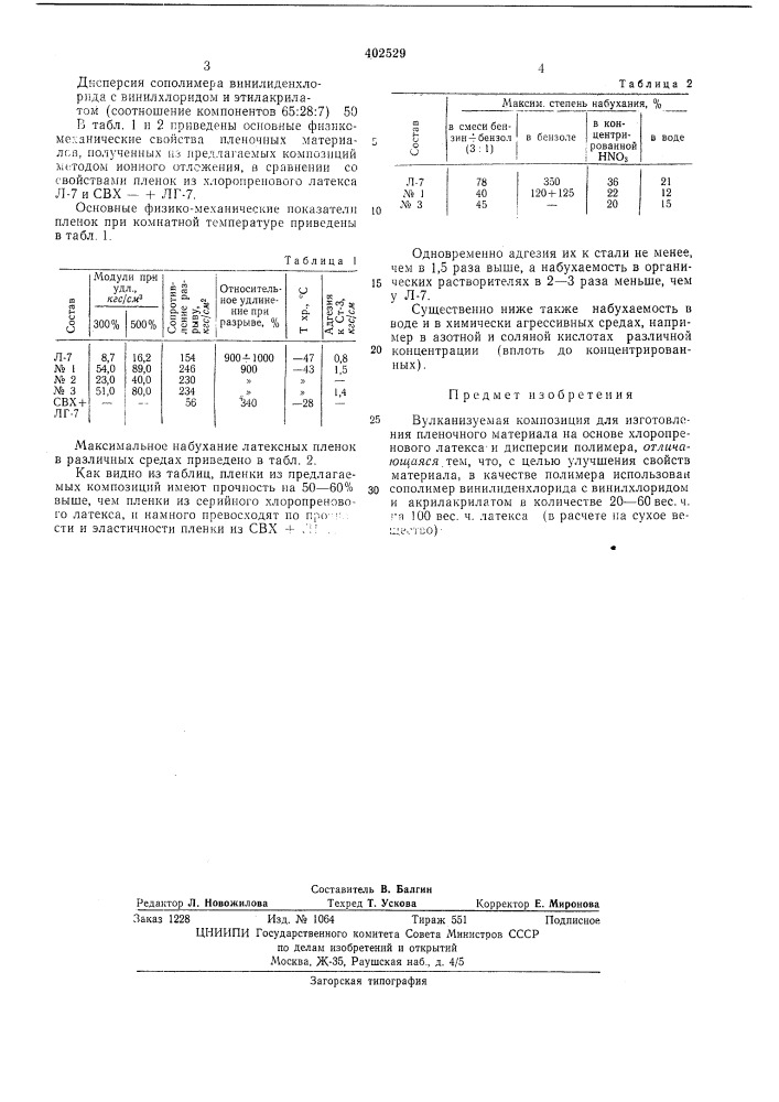 Патент ссср  402529 (патент 402529)