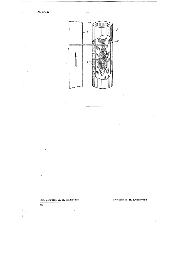 Способ и устройство для очистки рыбы от чешуи (патент 68363)