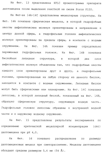 Способ очистки липопептида (варианты), антибиотическая композиция на основе очищенного липопептида (варианты) (патент 2311460)