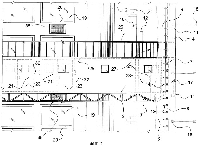 Подъемная система для обслуживания высотных сооружений (патент 2391284)