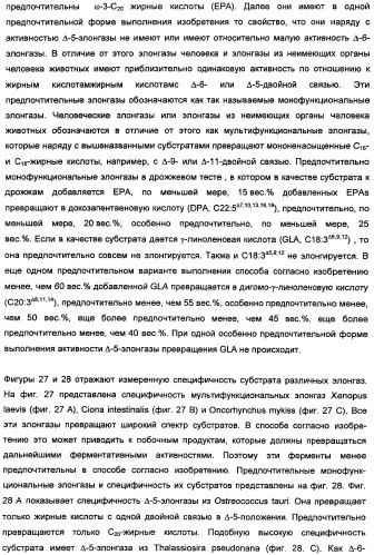 Способ получения полиненасыщенных кислот жирного ряда в трансгенных организмах (патент 2447147)