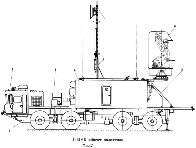 Подвижный пункт целеуказания и управления (патент 2480705)